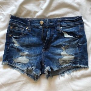 American Eagle super stretch jean shorts